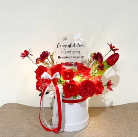 Bloom Box Akrilik Ucapan Grand Opening Kaur