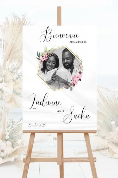 Papan Akrilik Papan Pernikahan Kaur